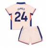 Chelsea Reece James #24 Bortedraktsett Barn 2024-25 Kortermet (+ korte bukser)